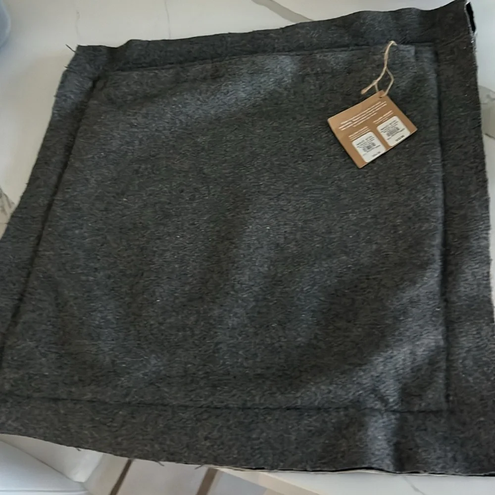 NWT West Elm Felt Flanged Accent Pillow Cover